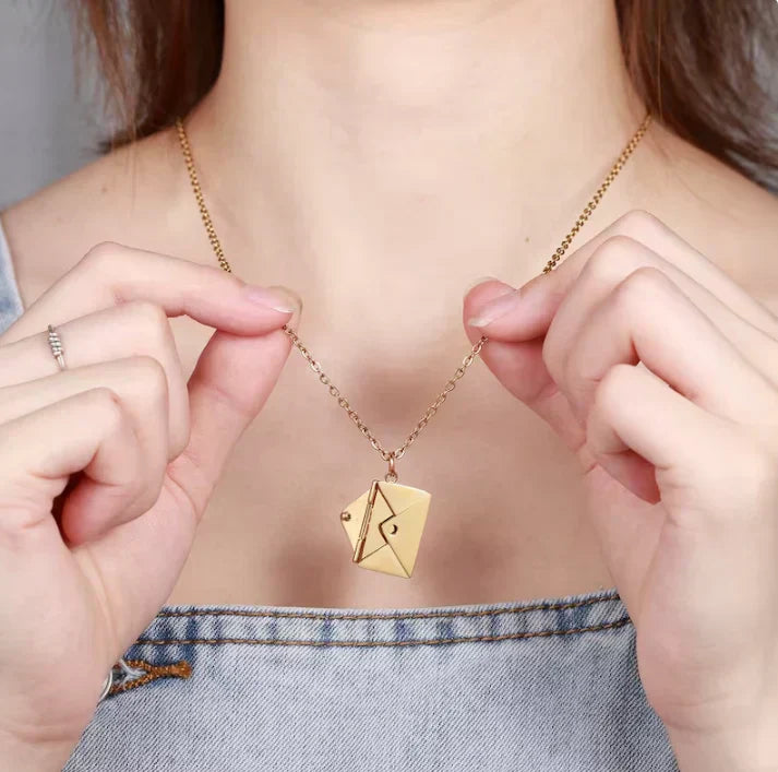 ZENITH ZONE™  - ENVELOPE LOVE LETTER NECKLACE