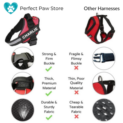 ZENITH ZONE™  -  PERSONALIZED NO PULL DOG HARNESS